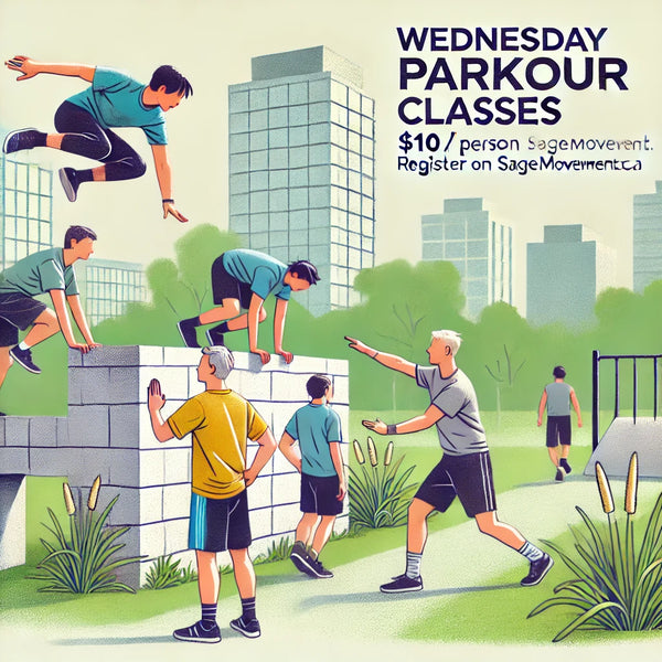 Join Our Weekly Wednesday Parkour Classes for Beginners!