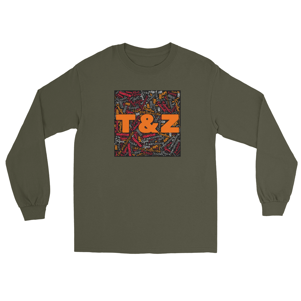 T&Z Word Web Long Sleeve Shirt