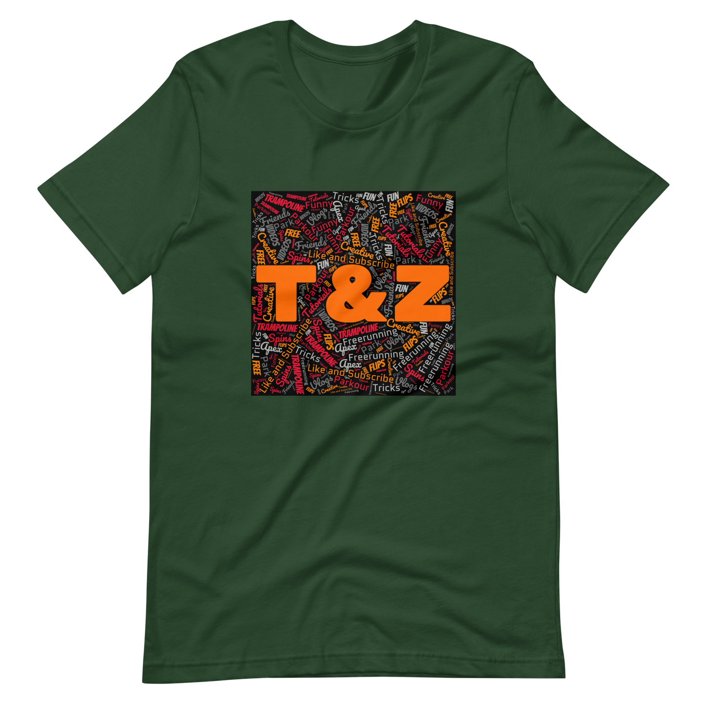 T&Z Word Web T-shirt